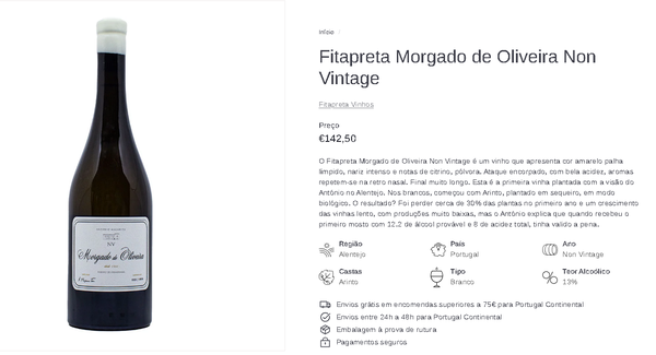 Selo do prémio Melhor Vinho Branco de Portugal 2026